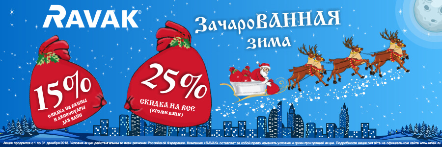 Акция на Ravak